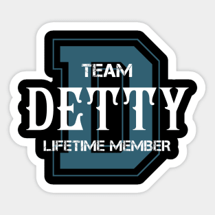 DETTY Sticker